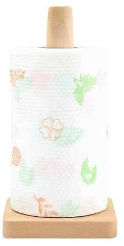 BZVCRTYKL Kitchen Disposable Lazy Cloth, Thickened, Washable, Printed, Dry and Wet Dual-use Cleaning, dishwashing, Non Greasy scouring pad/240(Extra Large Roll 18 * 20cm 88 Pieces)