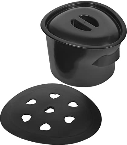 Veemoon Orinal para Pacientes Plástico 1 Unidad con Tapa Resistente Portátil para Dormitorio y Hospital Uso Cómodo para Ancianos Mujeres Embarazadas y Dependencia Varios estilos