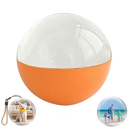 Reproductor de video de bola de cristal de 2.75 pulgadas compatible con WiFi, bola de memoria 3D, pantalla digital, lámpara de esfera de memoria con sonido, videos y fotos cargables, regalo