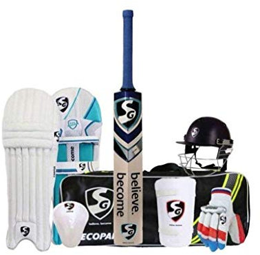SG Cricket Kit för vuxen – 7 delar (flerfärgad)
