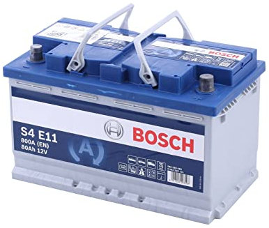 Bosch S4E11, Batteria per Auto, 80A/h, 800A, Tecnologia EFB, Adattato per Veicoli con Sistema Start/Stop