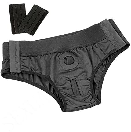 ChicLSQ Doppelanals Sexy Panty Homosexuell Lesben Saugnapf Anal Plug Buttplug Dildo HöSchen Strap Auf GefäLschte Penis Tragen Hosen UnterwäSche Bondage Stretch Strapon Hosen Erotische （B）