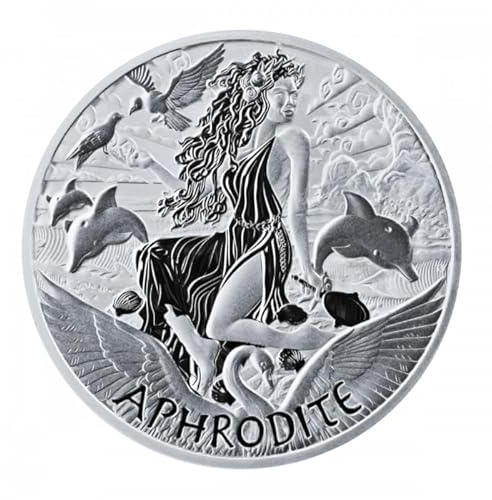 1 unze Silbermünze Tuvalu - Aphrodite 2022 - Gods of Olympus 1 oz Silber Silver Götter des Olymp silver coin nur 13.500 Stück