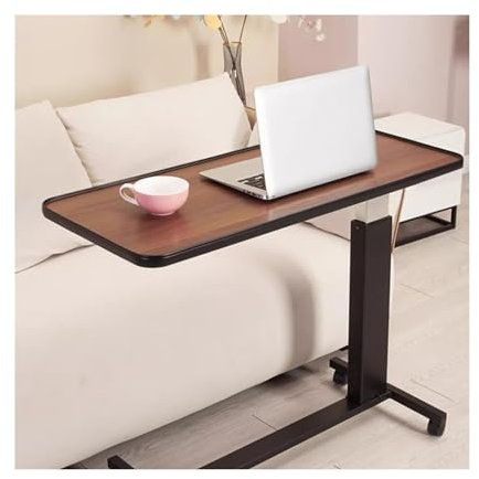 Mobile Workstation Mobiler Esstisch Mit Rollen, Nachttisch For Den Haushalt, Faltbarer Pneumatischer Hubtisch For Bett, Göttliches Werkzeug For Computertisch, Büroschreibtisch Mobiler Schreibtisch