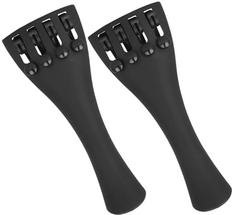 SHOWERORO 2stücke Tailpiece Carbonfaser Mit Feinen Stimmmechaniken Ersatzteil Für Verbesserte Klangqualität Und Einfache Handhabung