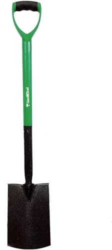 Garden BORDER Digging Strong Spade - Made From Strong Carbon Steel Ideal Hand Tool For Weeding Rust Resistant, Snow Cleaning & Allotment Gardening, Durable