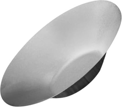 OFFSCH Cuenco de Metal para Ensalada Pasta Espaguetis Postre Decorativo Aperitivos Acero Inoxidable 19 Cm
