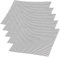 Réutilisable Tapis de Barbecue, Grille Barbecue Decoupable, 5 Pièces Tapis de Gril en Maille de Téflon 42x36 cm, Tapis de Cuisson pour Gril à Gaz, Charbon de Bois, Gril électrique, Four, Cuisson