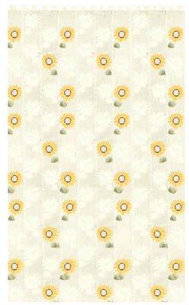 PARAMAISON Tenda Zanzariera, Retinata Piombata Antimosche Antizanzara Waterproof, Anelli Passanti | Pannello 150x250cm Girasole