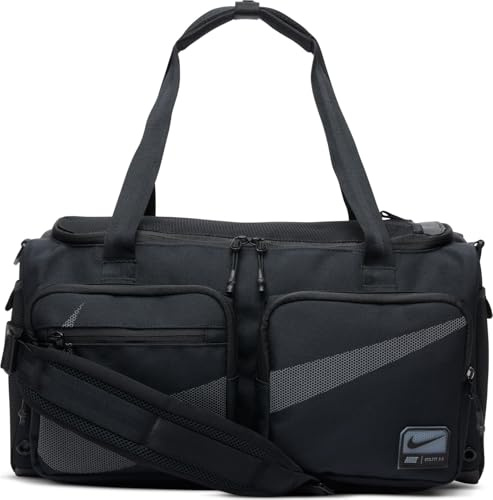 Nike Utility Power 2.0 sportväska (liten, 31 l), HF0654, Svart/svart/mörk rökgrå, Einheitsgröße, Sportkläder