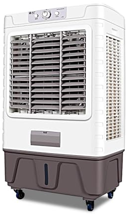 JGJSQYY Industrial Air Conditioning Unit Portable Air Cooler, 4 Wheels, 30L Water Tank, 3 in 1 Mobile Air Conditioners, Cooling Fan and Dehumidifier for Home/Office(Small)