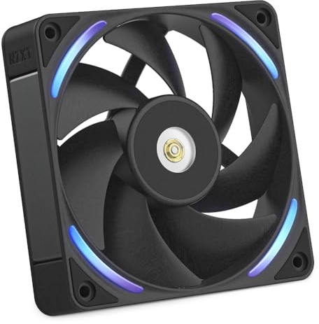 NZXT F120X - 120mm PWM RGB Performance-Lüfter - Schwarz