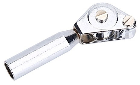 Generic Guida per Punta Dell'asta a Rulli per Carichi Pesanti Attrezzatura da Pesca in Acciaio Inossidabile per la da Diporto 4 Calibri (7#)