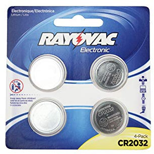 Lot de 20 Piles CR2032 pour Clé De Voiture Télécommande SUUNTO Montre KECR2032 DL2032 3V Lithium Batterie RAYOVAC