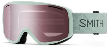 SMITH Rally Snow Goggles – Adult Ski & Snowboarding Goggles with Carbonic-X Lens, Ventilation, Anti-Fog Performance & 100% UV Protection – for Men & Women – Alpine Ice, Ignitor Mirror