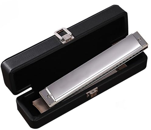ensemble d'harmonicas Harmonica En Métal À Grille En Cuivre 24 Trous Polyphonique Réglage C Niveau De Performance Professionnel Avancé Pour Adulte Et Débutant