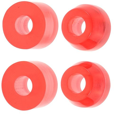 Toddmomy 4Stücke Teiliges Skateboard Stoßdämpfer PU Gummibuchsen für Skate Trucks Hervorragende Stoßabsorption Installieren Kompatibel mit Verschiedenen Skateboard Marken für Wettbewerbe