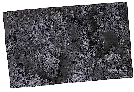 SUPVOX Décoration pour Terrarium Reptile PU Panneau de Fond Pierre Réaliste Fond Habitat pour Aquarium et Vivarium Adaptable