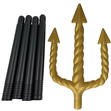 Halloween Devil Costume Detachable Pitchforks Fork King Tridents Cosplay Accessories Prop Costume Earrings