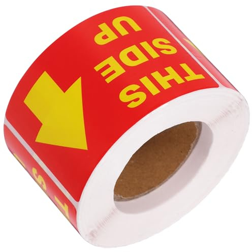 TOYZFRIENDY Adesivi Fragile Autoadesivi per Spedizione Etichette Avviso Fragile per Imballaggi e Pacchi Promemoria per Maneggiare con Cura e Protezione Merci Delicate