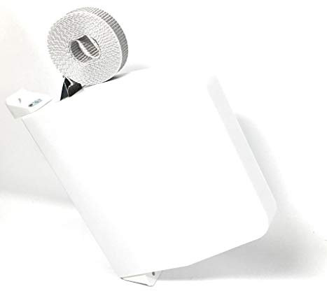 Mini-Getriebewickler mit 9 m Gurtband 14 mm weiss