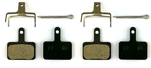 BODYART 2 Pairs Replacement MTB Bike Bicycle Disc Brake Pads for Tektro E10.11 Shimano M275 M315 355 375 416 475 515 525 575