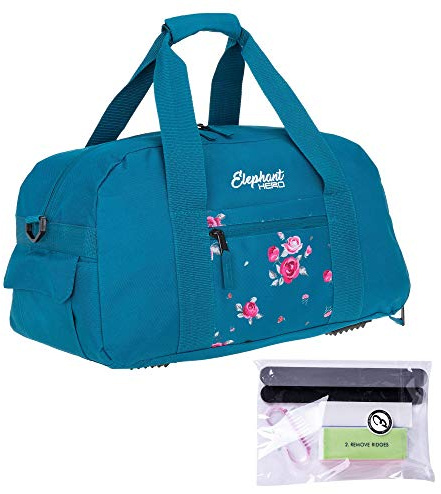Elephant Sporttasche Damen Signature Fitnesstasche Tasche mit Schuhfach 47 cm 12800 + Nagelpflege Set