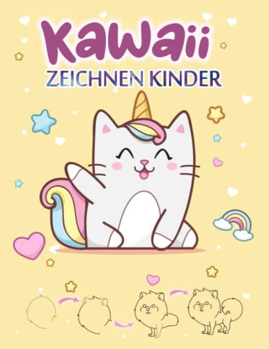 kawaii zeichnen kinder: Lerne Schritt für Schritt Kawaii zu zeichnen