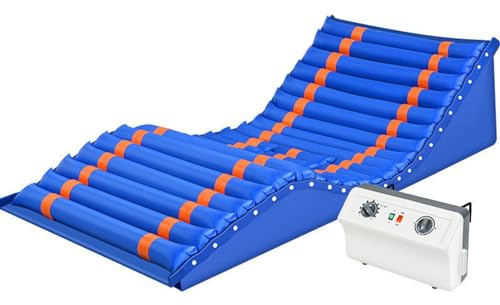 XDLYWUZIQ Matratze Mit Wechselndem Luftdruck, Anti-Dekubitus-Matratze – Verhindert Dekubitus Und Dekubitus Mit Wechselndem Druck, Hebe- Und Klappdesign,Liftyourbackandlegs