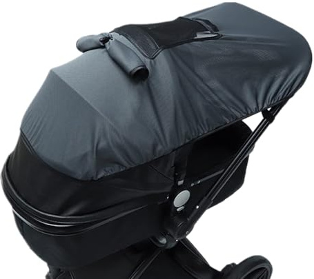 Protection solaire pour poussette, protection contre la pluie, protection UV avec utilisation quotidienne pour le shopping, le camping, le pique-nique
