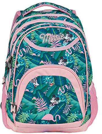 P A S O RUCKSACK 43 x 33 x 14 CM - MINNIE MAUS - ALTROSA GRÜN