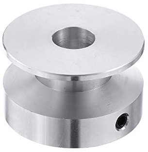 TuToy 40Mm Single Groove Pulley A Typ Spindelscheibenräder 8-20Mm Feste Bohrung Für Spindelmotor - 12Mm