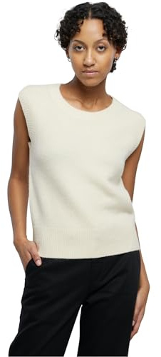 Urban Classics Damen Sweatshirt Ladies Knit Slipover Sand S