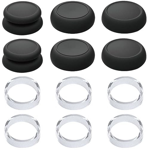 ZHUROUPU Joystick Cap for Nintendo Switch Joy-Con Controller-Skin, Cqc, and Fps Analog Stick Cap-Thumb Grips Set-Joystick Protectors Silicone for NS (12 Pcs)