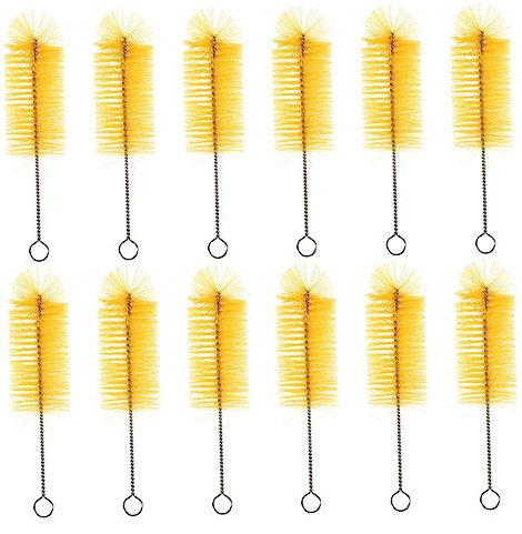 SOLUSTRE 12pcs Bottle Cleaning Brush Food-grade for Safe Household Use Versatile Cleaners for Milk Bottles Water Cups
