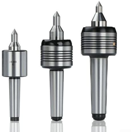 Strumenti di tornitura ad alta precisione per tornio Contropunta centrale rotante dal per vivo con elevata rigidità e resistenza all'usura per torni ad alta velocità e torni CNC (MT3)