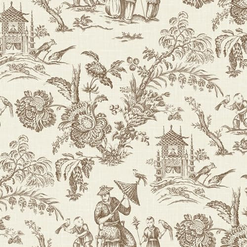 Galerie FC61806 French Country Bronze Brown Chinois Wallpaper