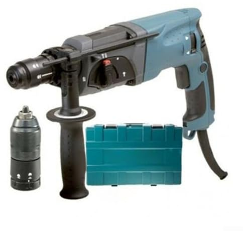 Portabrocas robusto para modelos de taladro percutor SDS Plus HR2450T, HR2450FT, HR2470T, HR2470FT, solución práctica