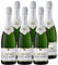 Schloss Biebrich Sekt Trocken (6 x 0,75 l) Trockener Sekt mit angenehmer Frische und ausgewogenem Fruchtspiel, Aromen von feiner Frucht und Birne, feinperlige, langanhaltende Perlage