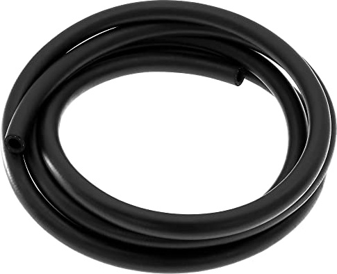 Meskular, tubo flessibile per carburante da 6 mm, 3 m, con diametro interno 6 mm x diametro esterno 13 mm, tubo in gomma NBR rinforzato per benzina, olio, diesel, trasferimento del liquido dei freni