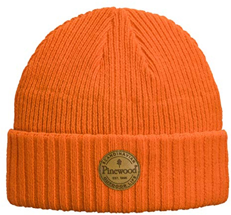 Pinewood Mütze Windy Strick, Orange, One Size, 1110-504