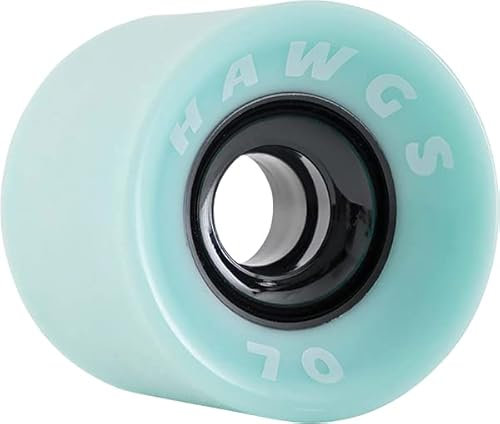 Hawgs Supremes Longboard-Räder, 70 mm, Blaugrün