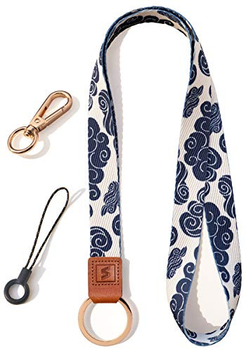 SENLLY Llavero Cordón de Cuello, Diseño de Patrones Originales Acollador Correa para el Llaves y Badge Id Tarjeta