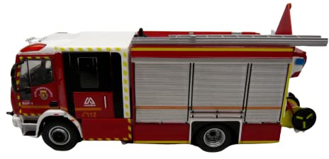 OPO 10 - Conjunto Camión de Bomberos Compatible con Iveco Magirus Team Cab de Valladolid - CP17