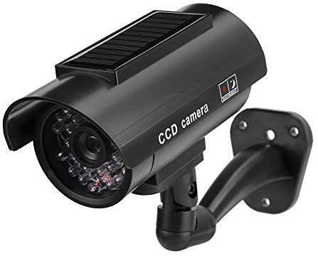 Fausse Caméra de sécurité, Fausse Caméra, Système de sécurité de Caméra de Surveillance d'imitation à énergie Solaire de sécurité à économie d'énergie pour la communauté de
