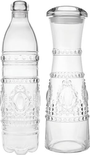 Set bottiglia + caraffa Baroque & Rock Anniversary di Baci Milano