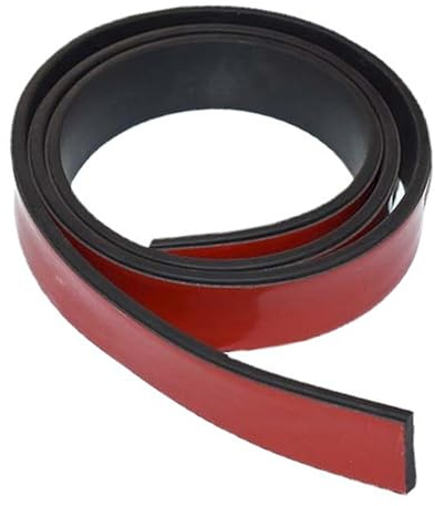 ALI2 Gummiband, selbstklebend, 100 mm × 2 mm × 3 m, Gummidichtung, rutschfest, Gummirolle, Neopren, Gummiplatte, flache Gummidichtung (100 mm × 2 mm × 3 m)