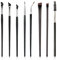 SPOKKI 8 Pezzi Pennelli per Eyeliner, eyeliner sopracciglia, Set Pennelli per Trucco, Professionale per Trucco Occhi, Kit di Pennelli per Eyeliner, pennello sopracciglia, Trucco per Occhi di
