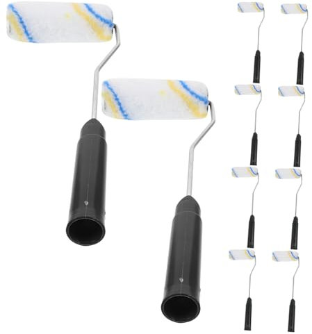 Angoily Farbe Für Wände 10-teiliges Farbroller-set Kante Farbroller Kunstfarbe Heim-malwerkzeug