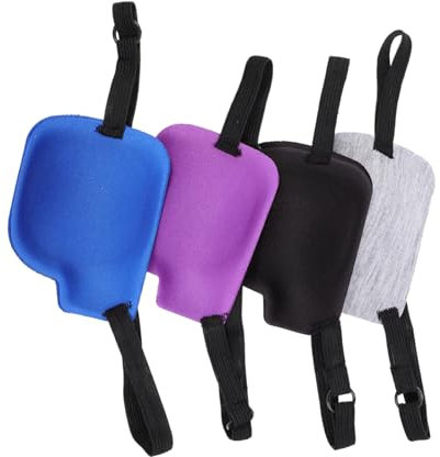 Healvian 3d Augenklappen Aus Polyester Mit Verstellbarem Riemen Lazy Eye Abdeckung Für Erwachsene Augentraining Und Nach Wiederverwendbar Und Handwaschbar